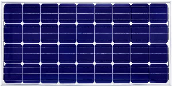 Blue Solar Panel